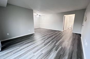Luxury lvp flooring in select homes